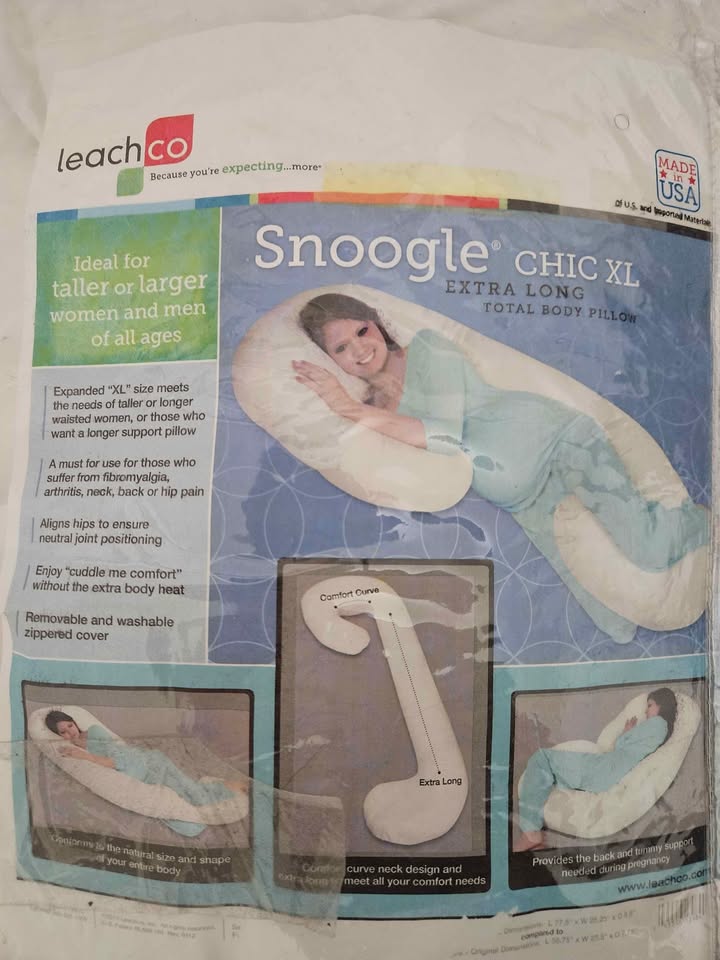 כרית הריון snoogle chic XL — תמונה 3